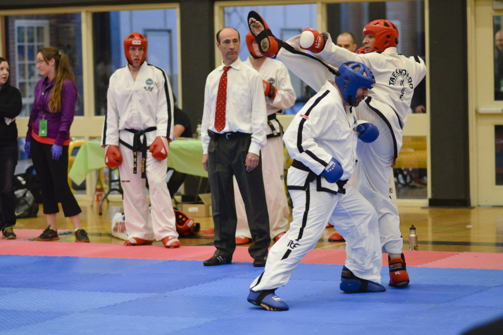 Mr. Hausot on the Northern BC Men's Sparring Team