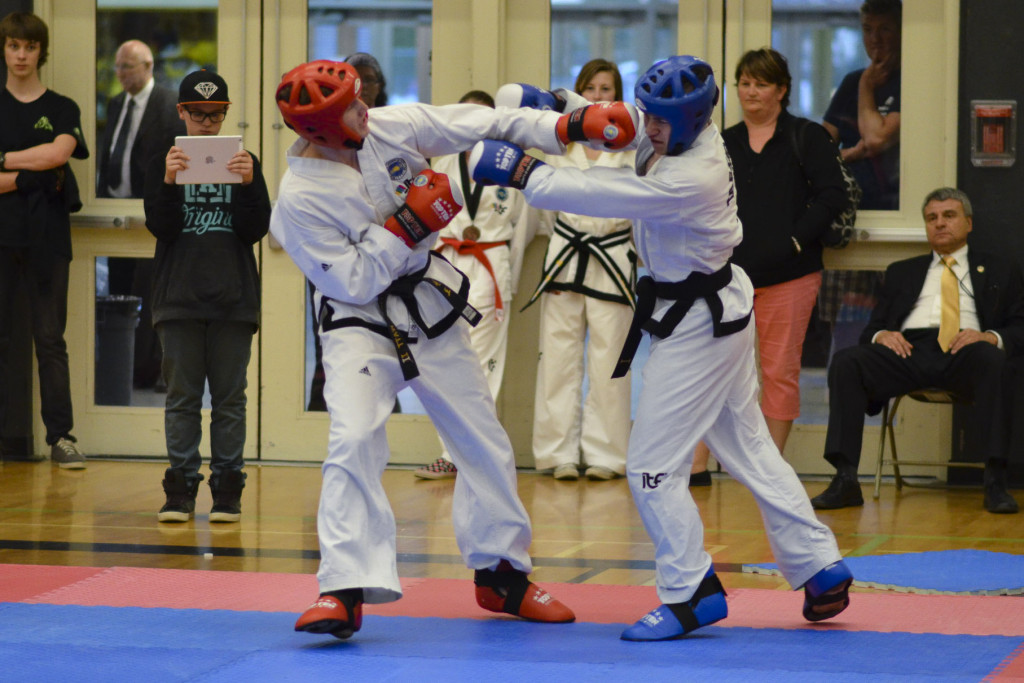 Daniel on the Northern BC Men's Sparring Team